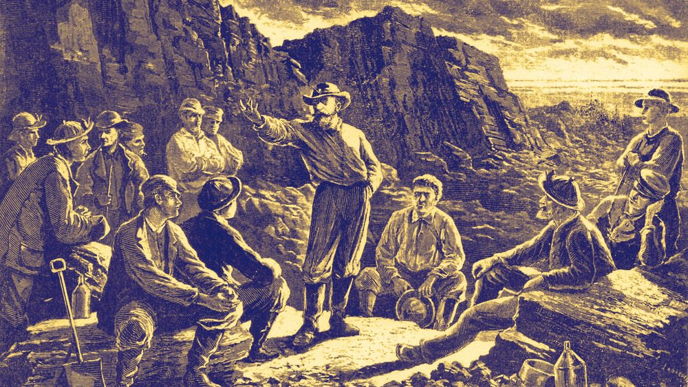 Pennsylvania coal miners, members of the Molly Maguires