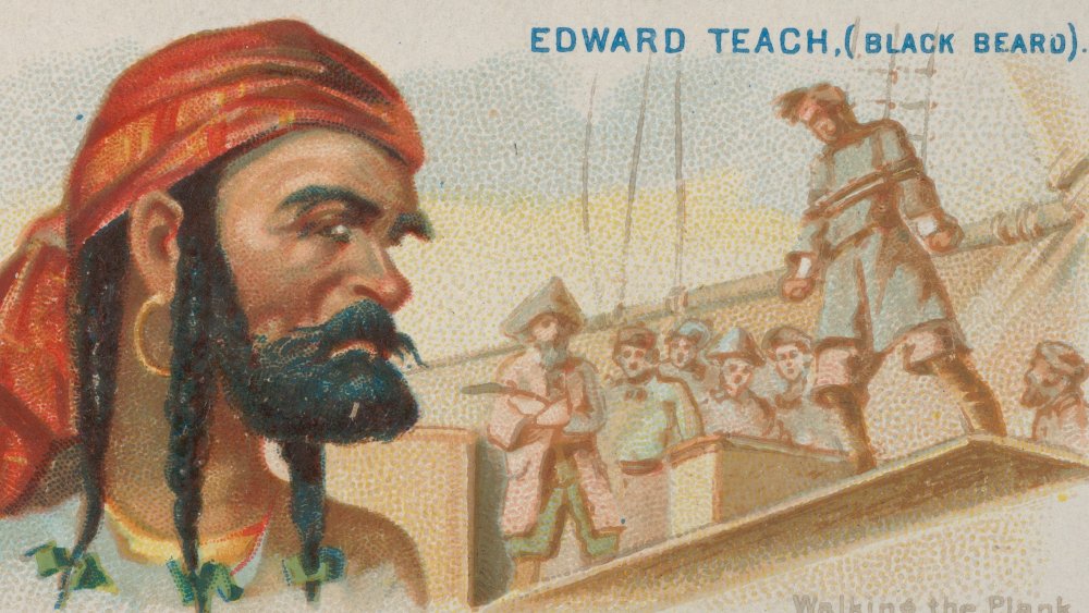 Illustration of Edward Teach