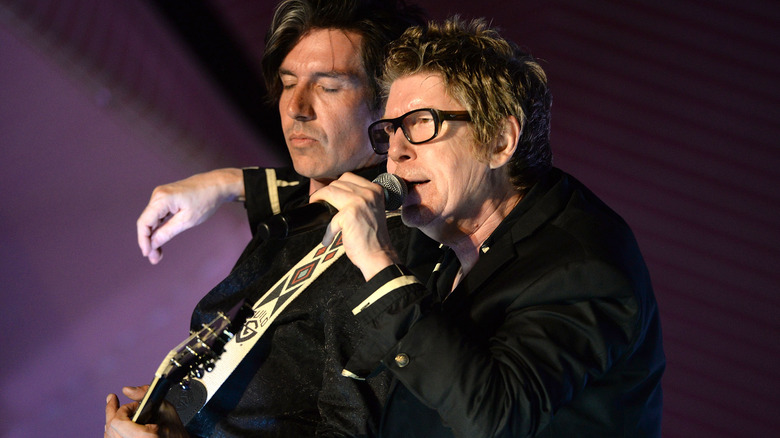 Rich Good and Richard Butler performing together