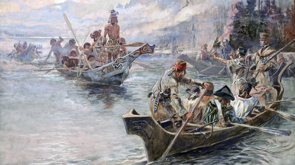 Lewis and Clark on the Lower Columbia, 1905