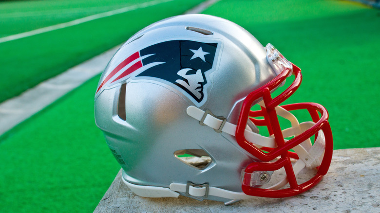 New England Patriots replica helmet