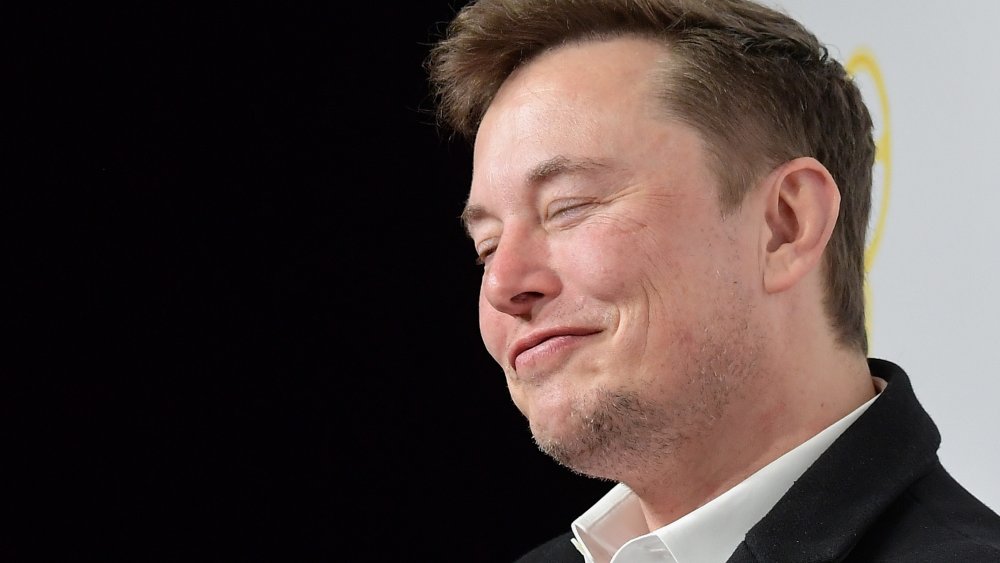 elon musk happy