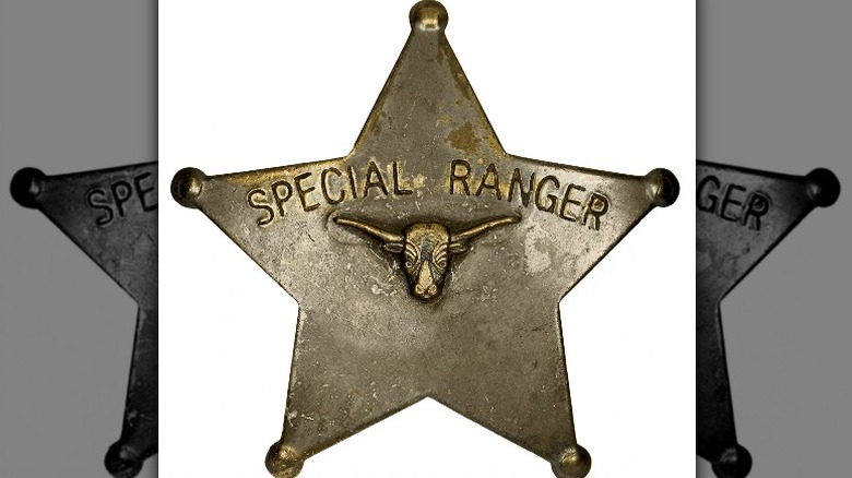 Old-generation Special Texas Ranger badge