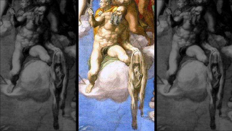 saint bartholomew in the sistine chapel