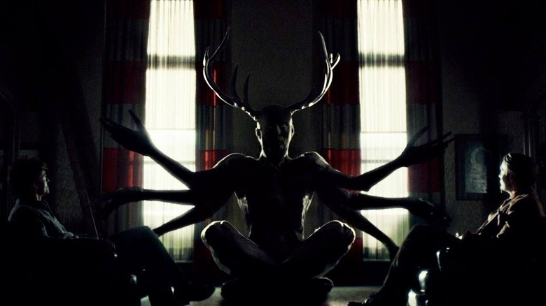 Wendigo with antlers Hannibal series