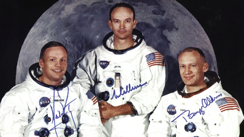 Apollo 11 astronauts Michael Collins Neil Armstrong Buzz Aldrin