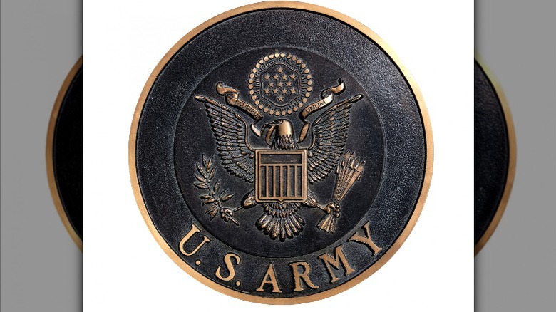 Bronze US Army seal