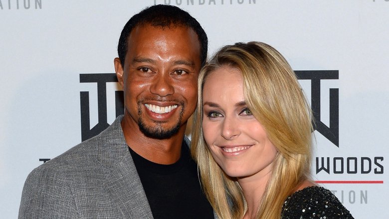 Tiger Woods and Lindsey Vonn