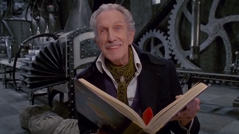 Vincent Price in Edward Scissorhands