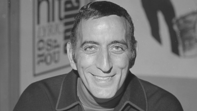 Young Tony Bennett smiling