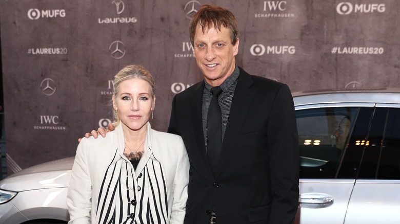 Tony Hawk and Cathy Goodman