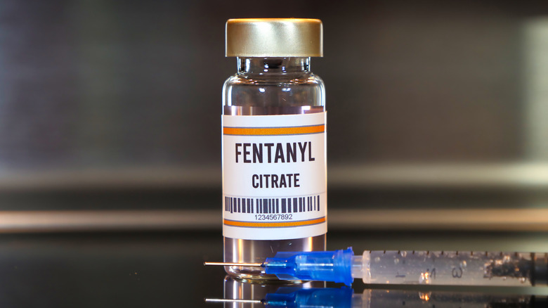 Fentanyl bottle