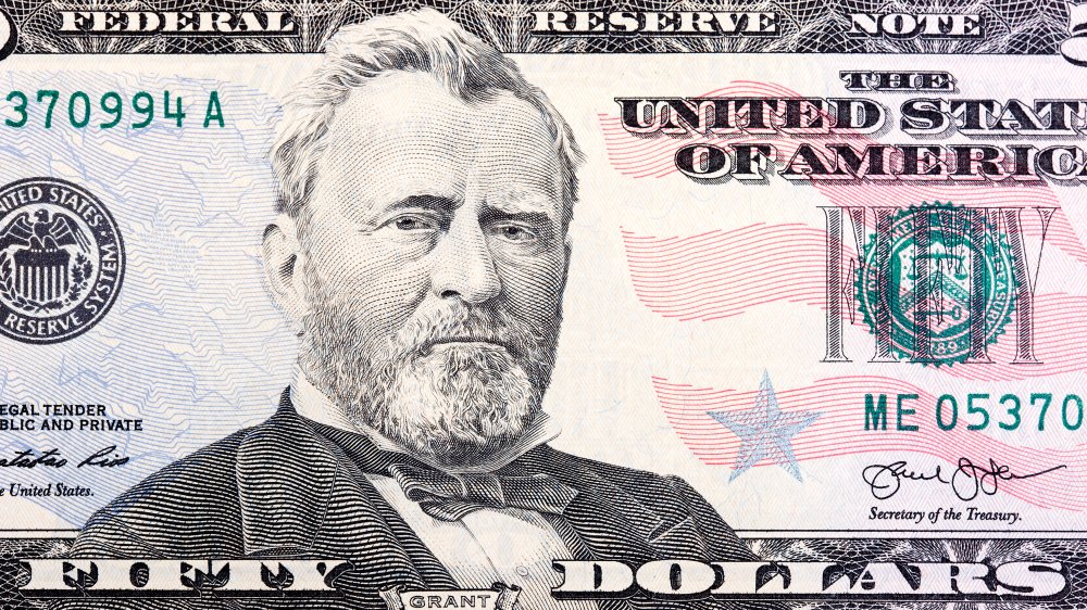 Ulysses S. Grant 50 Dollar Bill