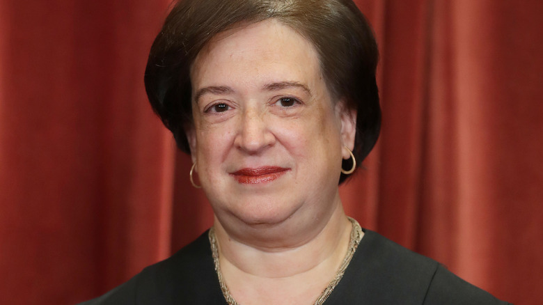 Justice Elena Kagan smiles