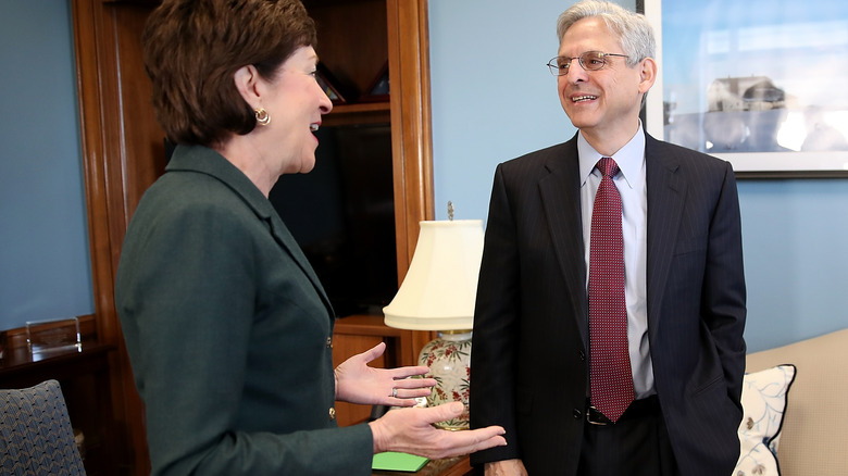 Sen. Susan Collins, Merrick Garland