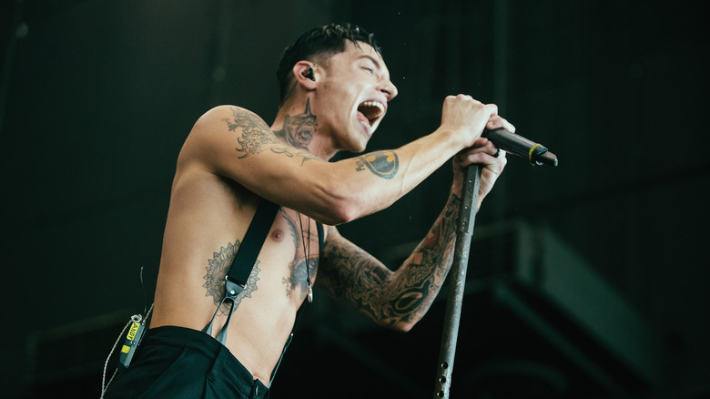 Andy Black singing