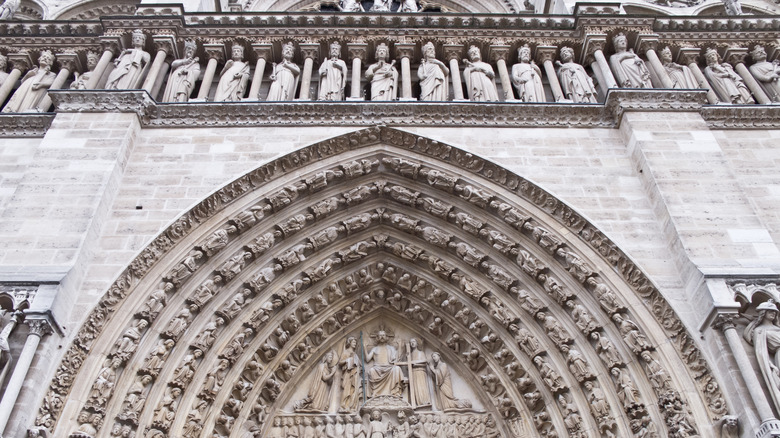 western facade of cathedral