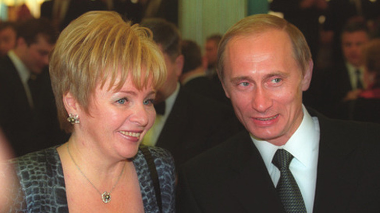 Putin and wife