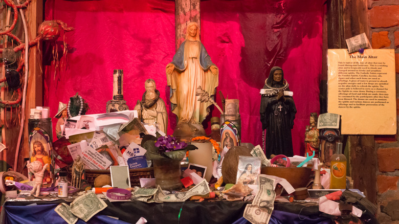 voodoo altar in New Orleans