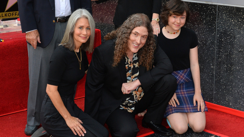 Weird Al Yankovic and his family celebrate his Hollywood Walk of Fame star.