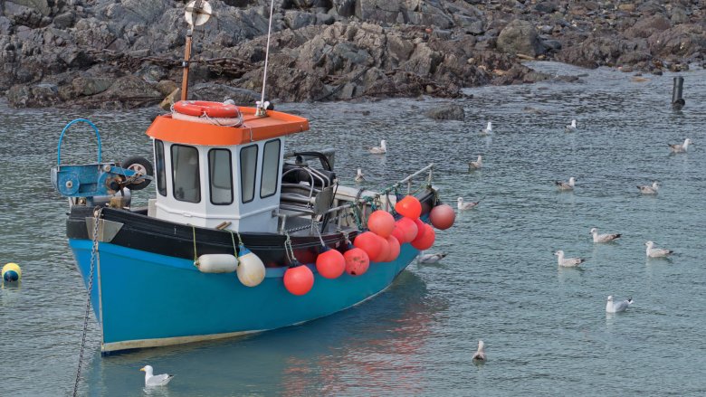 english fishing boat