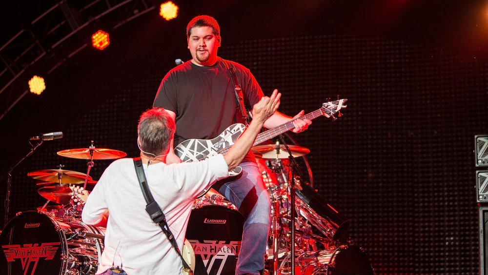 Wolfgang and Eddie Van Halen