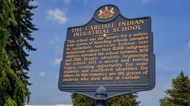 Carlisle Indian Industrial School Historical Marker