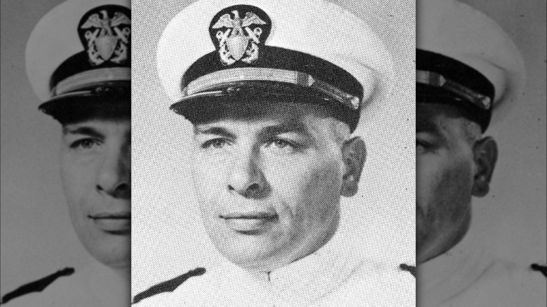 Lt. Cmdr. John Harvey in uniform