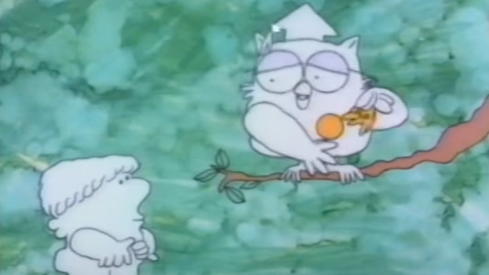 Tootsie roll owl gif