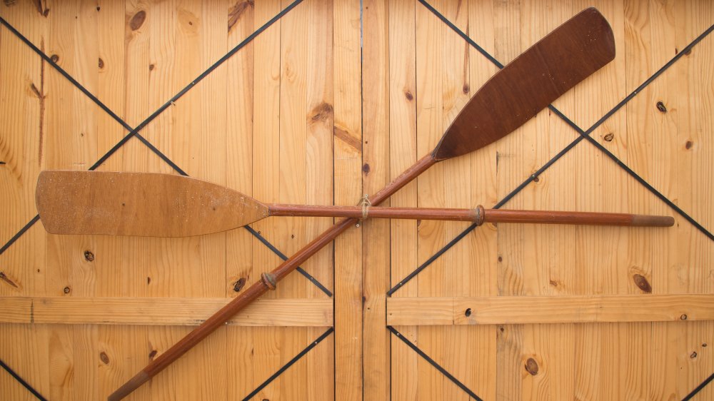 Wooden paddles