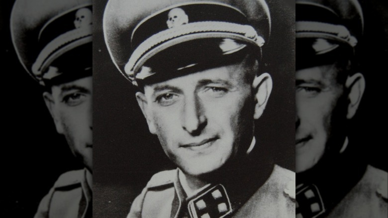 Portrait of Adolf Eichmann smiling