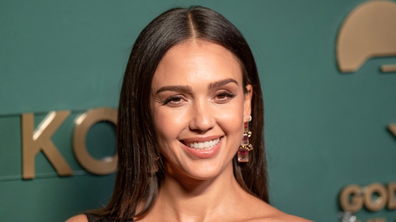 Jessica Alba smiling