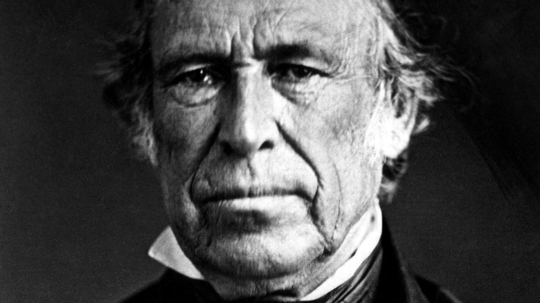 Zachary Taylor looking grizzled 