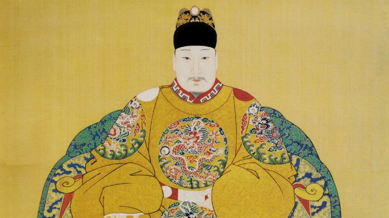 Wanli Emperor official portrait 