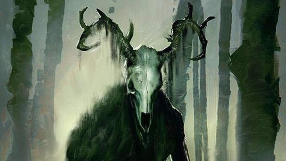 An artist's depiction of the wendigo