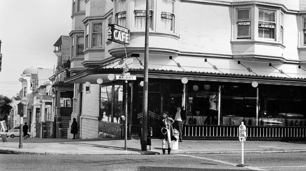 A hippie on Haight