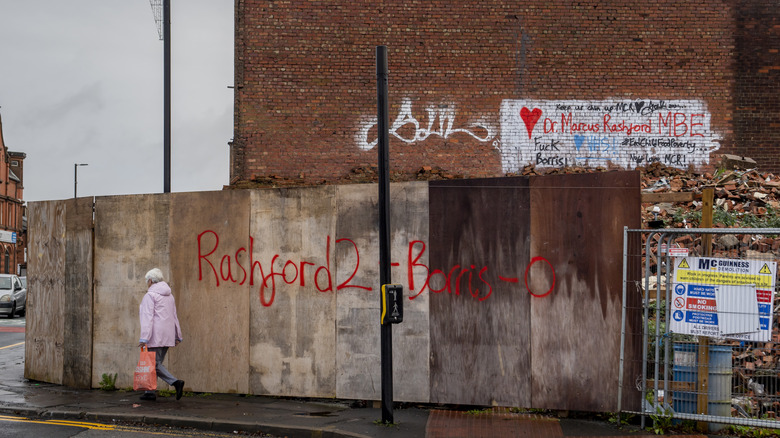 Grafitti in Manchester UK 2020