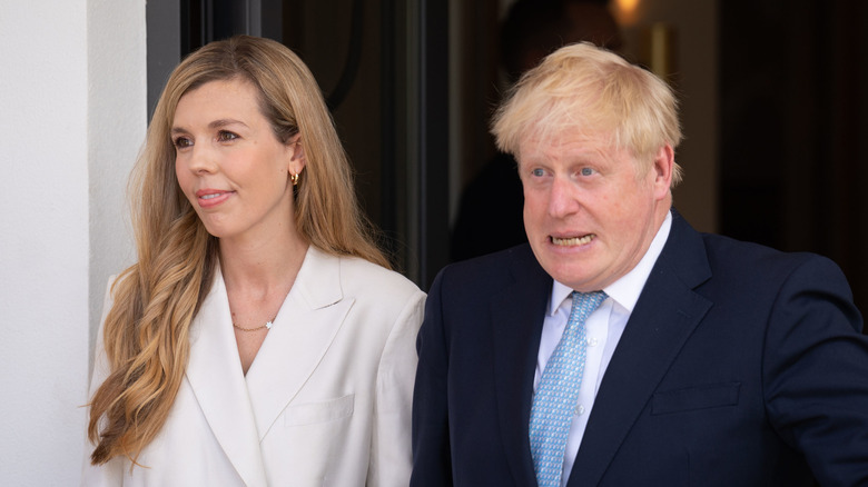 Carrie and Boris Johnson