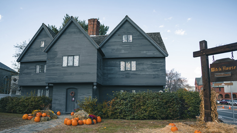 The Witch House Museum decorated