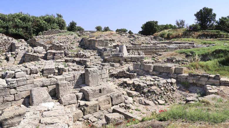 troy ruins gate