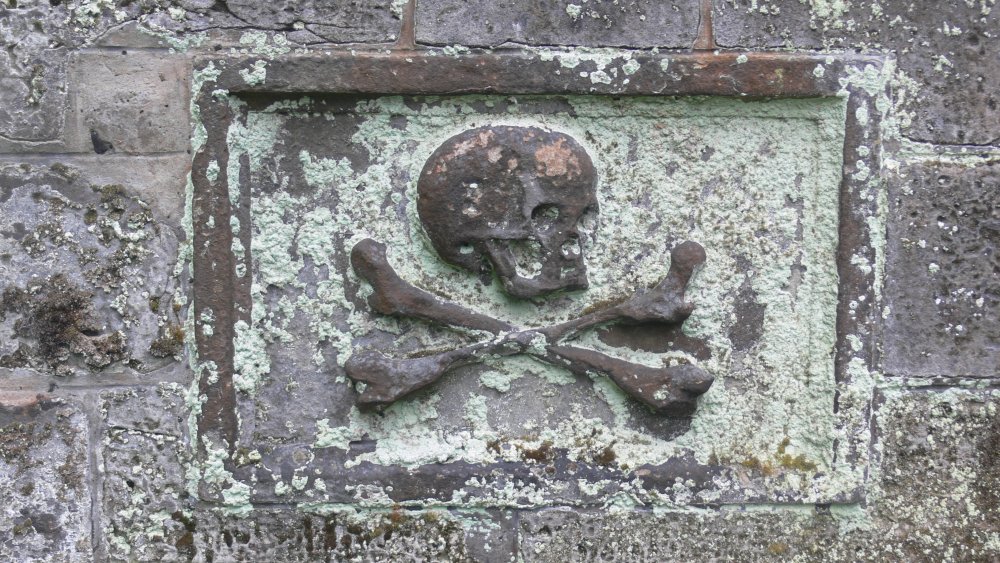 Carving in Greyfriars Kirkyard, Edinburgh, Scotland