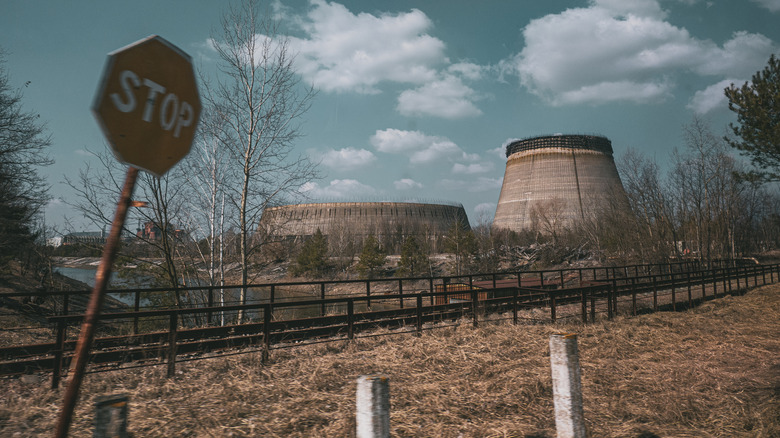 Abandoned Chernobyl town