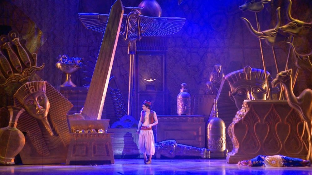 Aladdin stage show at Disney