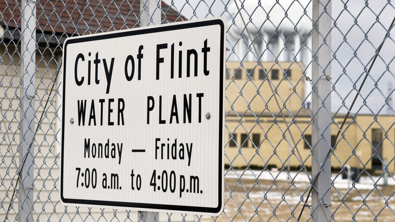 City of Flint water plant