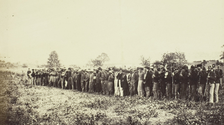 Group of Confederate Prisoners