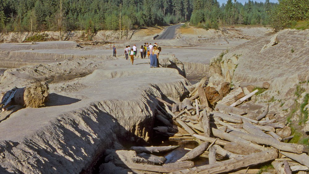 Toutle River Bridge Destruction