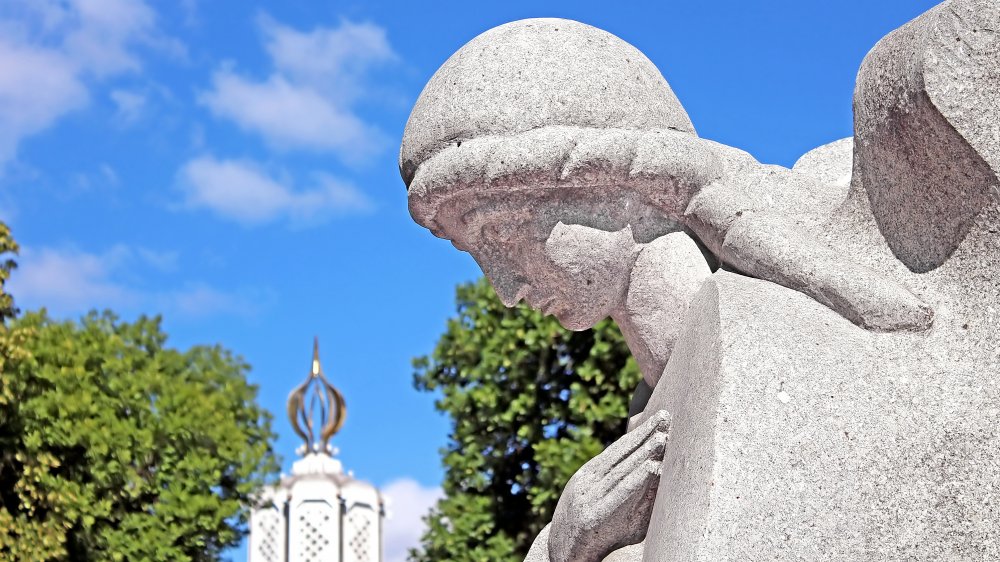 Memorial to Ukraine famine