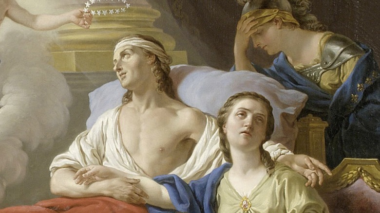 Louis-Jean-François Lagrenée: Allegory on the Death of the Dauphin