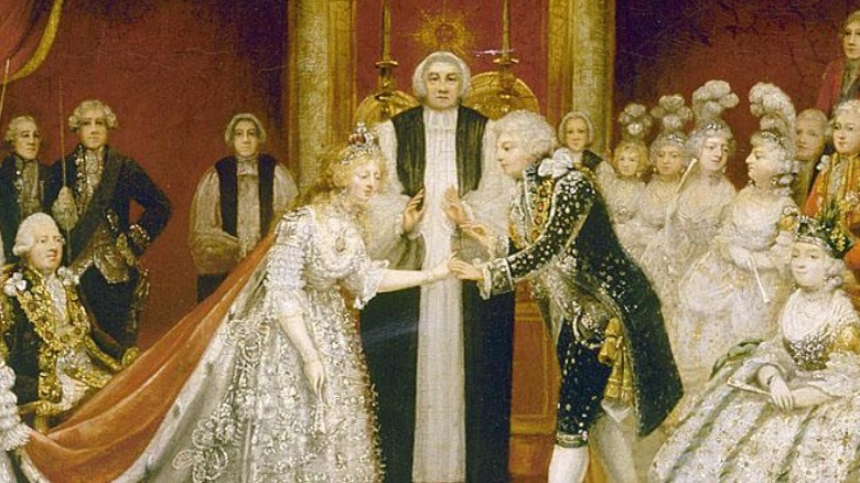 George, Prince of Wales, wedding to Caroline of Brunswick