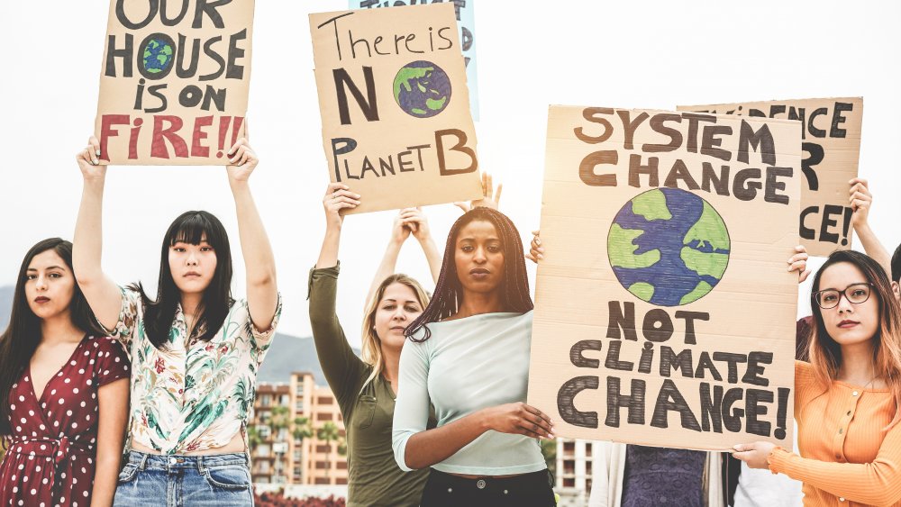 millennial protest climate change revolution